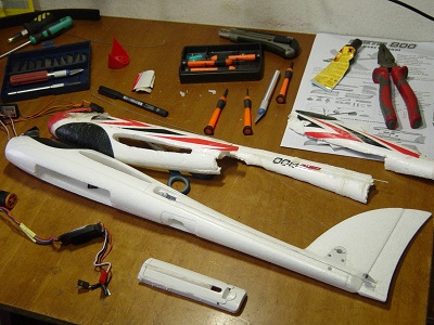 Nuevo fuselaje del Kinetic.JPG