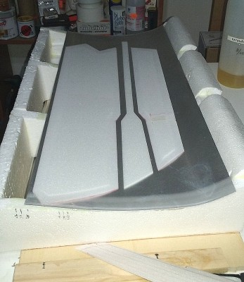 7ºcortes del Roacel presentados en el molde para enchapado de ala1.jpg